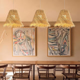 Straw Lampshade view 5