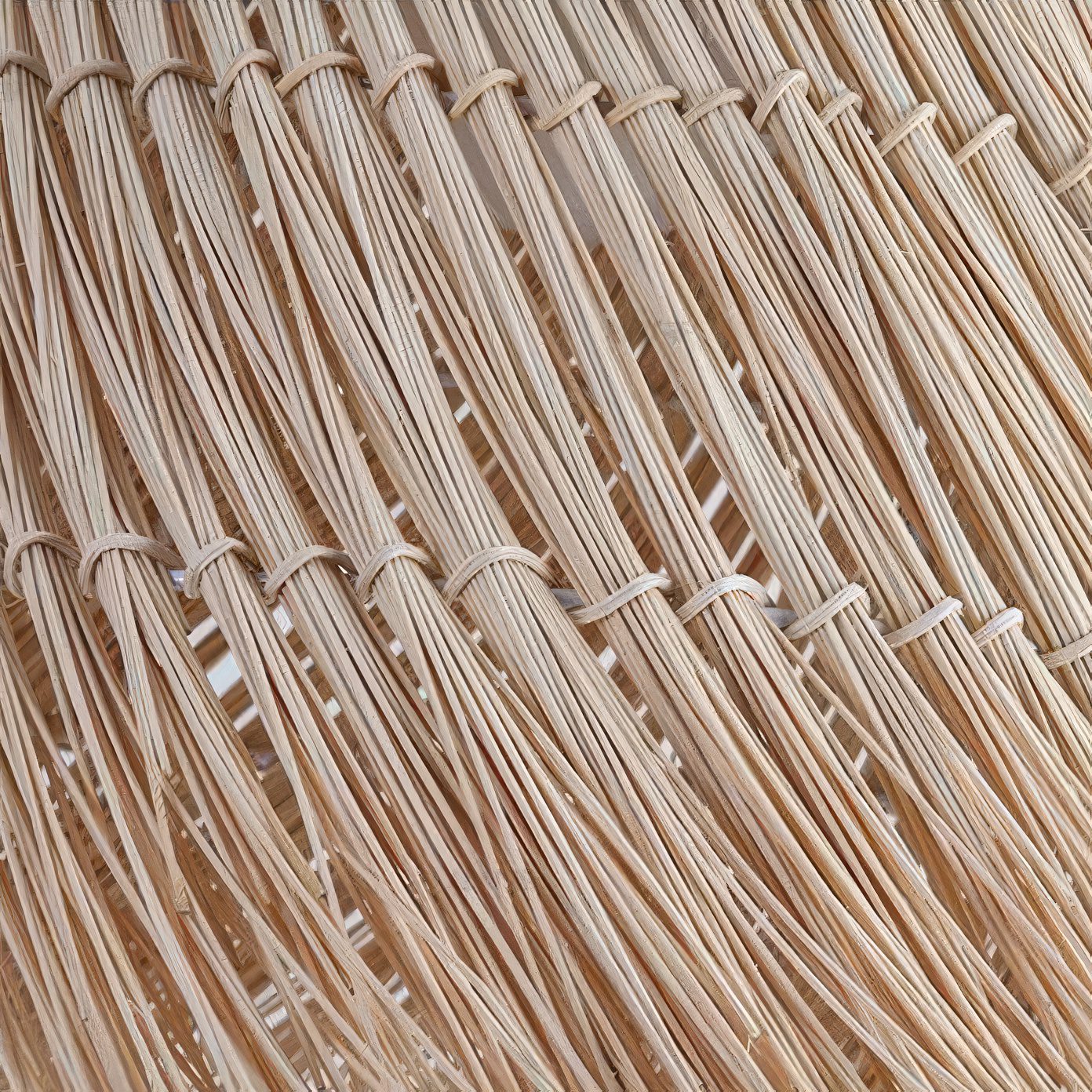 Straw Lampshade view 8