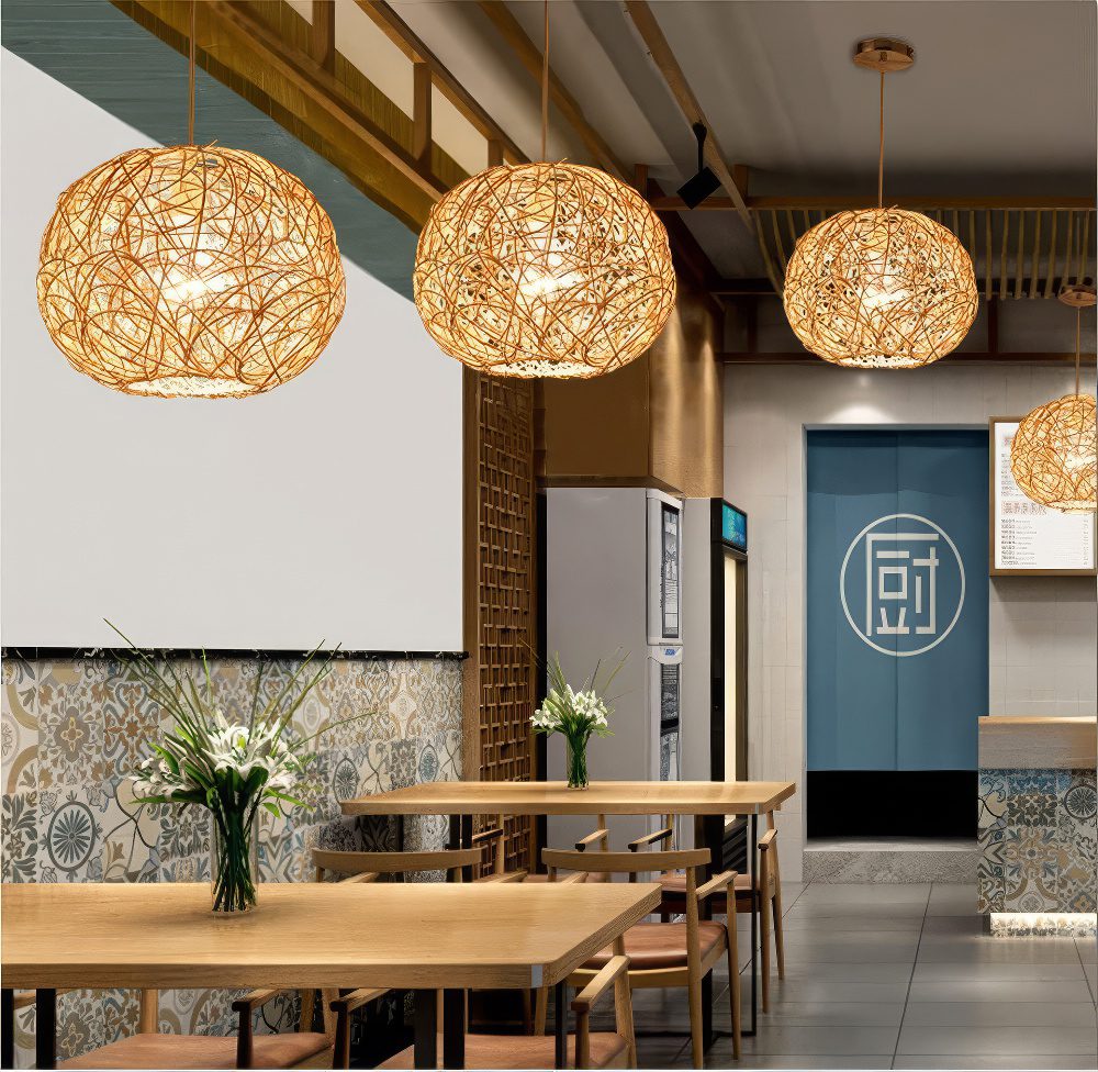 String Ball Pendant Light view 5