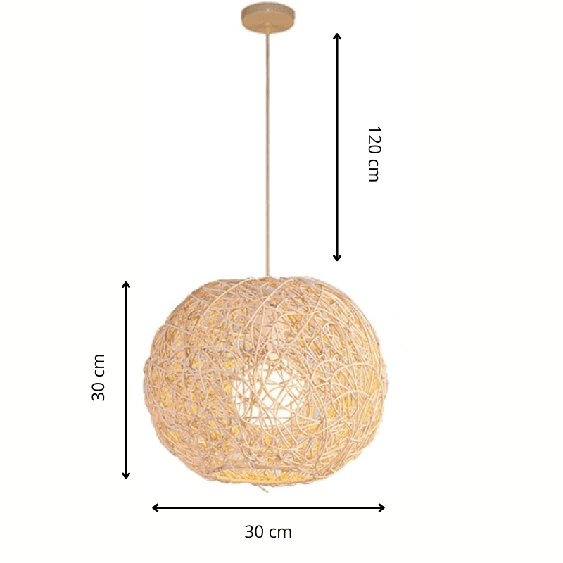 String Ball Pendant Light view 9