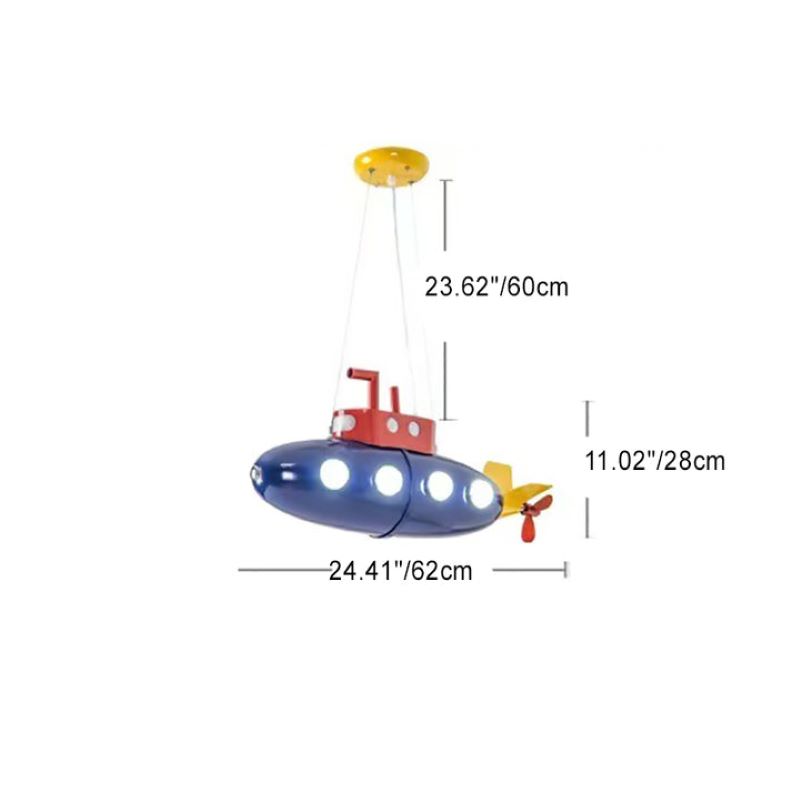 Submarine Ceiling Light view 6