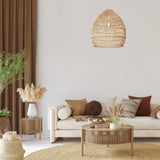 Suspension bambou chambre view 2