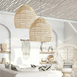 Suspension bambou chambre view 3