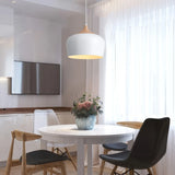 Suspension blanc bois view 7