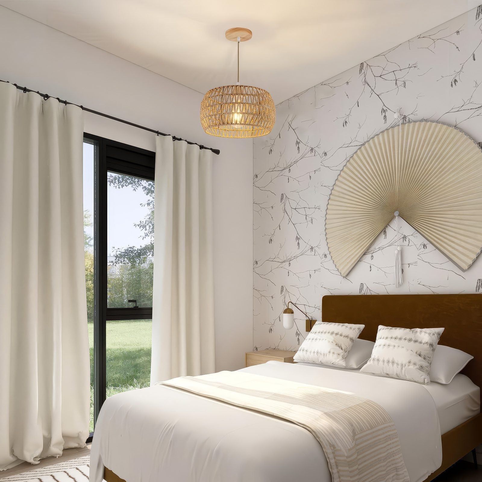 Suspension corde chambre view 1