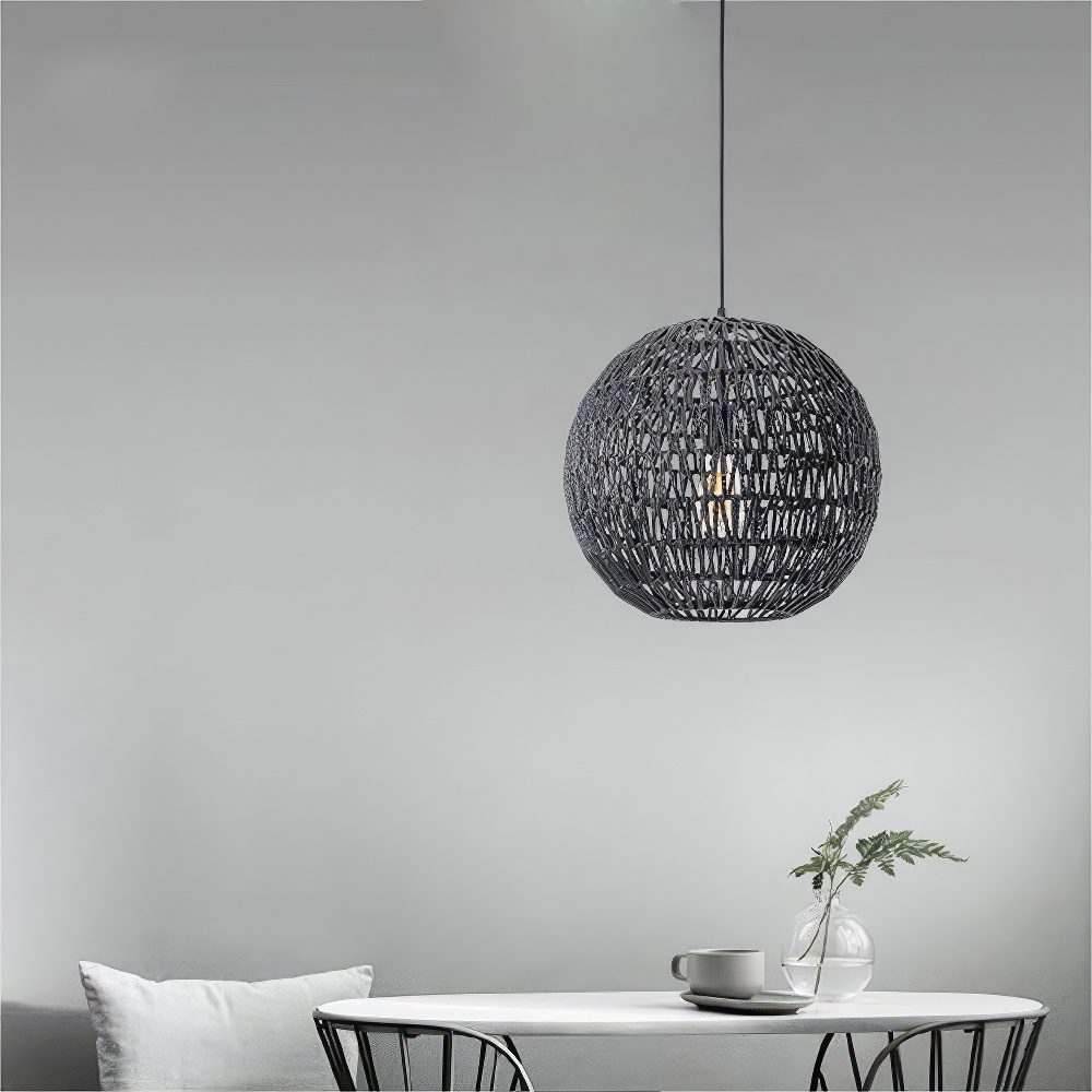 Suspension corde noire view 1