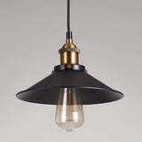 Suspension lampe noir industrielle cuisine view 1