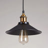Suspension lampe noir industrielle cuisine