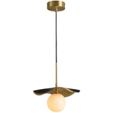 Suspension marbre fleur view 2
