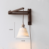 Swing Arm Wall Light Plug In view 2