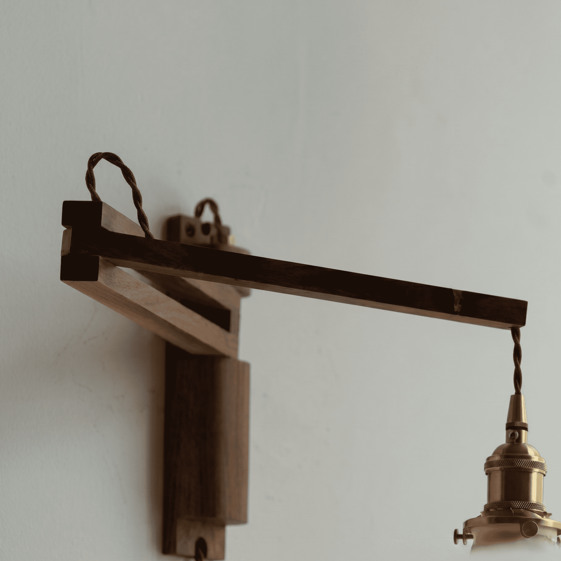Swing Arm Wall Light Plug In view 4