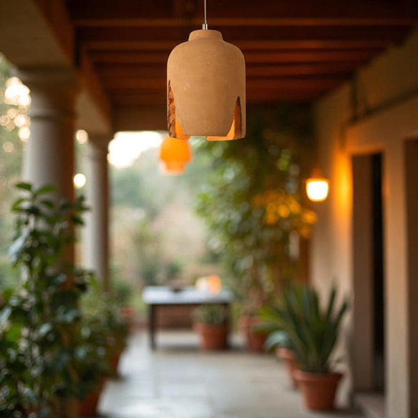 Terracotta Pendant Light