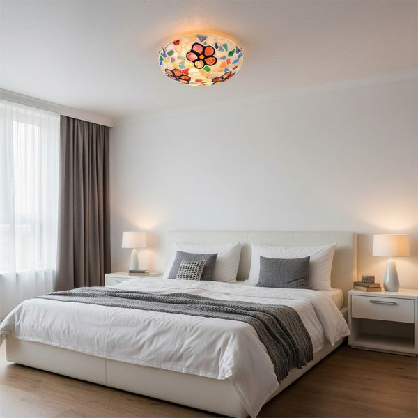 Tiffany Mosaic Ceiling Light