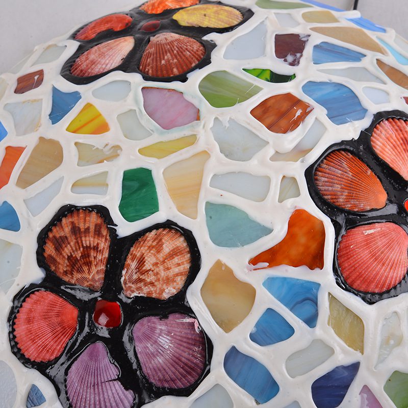 Tiffany Mosaic Ceiling Light view 3