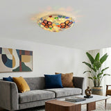 Tiffany Mosaic Ceiling Light view 5