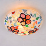 Tiffany Mosaic Ceiling Light view 6