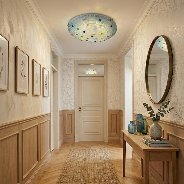 Tiffany Flush Ceiling Light