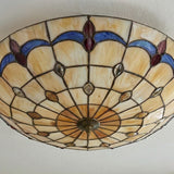 Stained Glass 3-Light Ceiling Light view 6