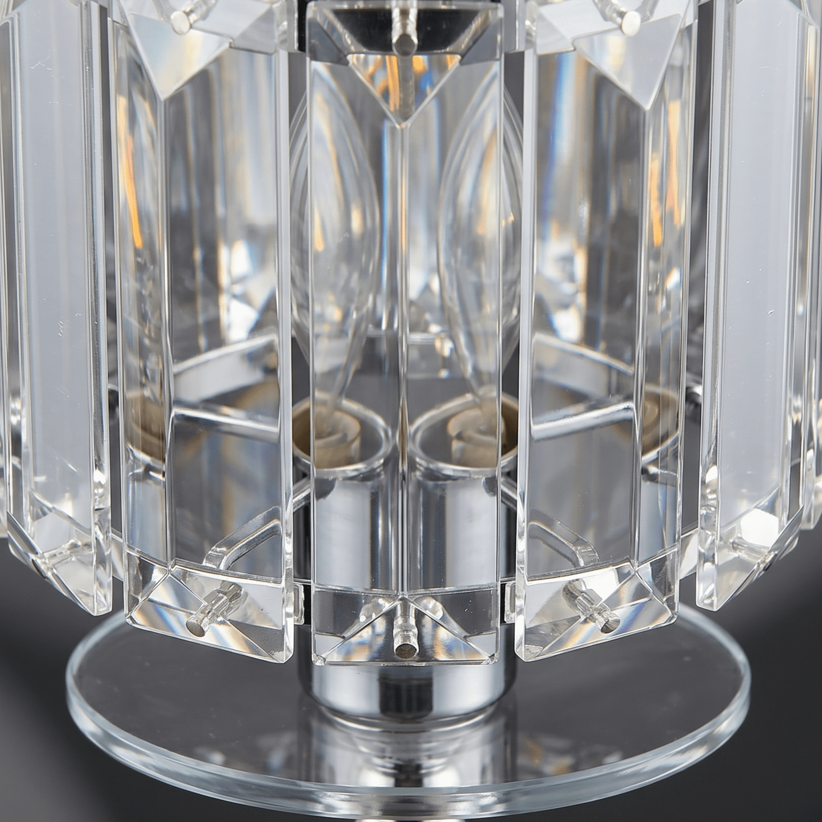 Crystal Glass and Gold Wall Light view 7