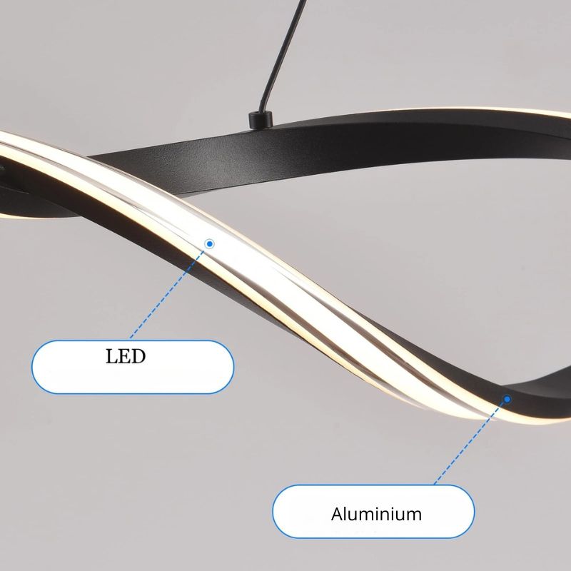 Twist Minimalist Pendant Light view 11