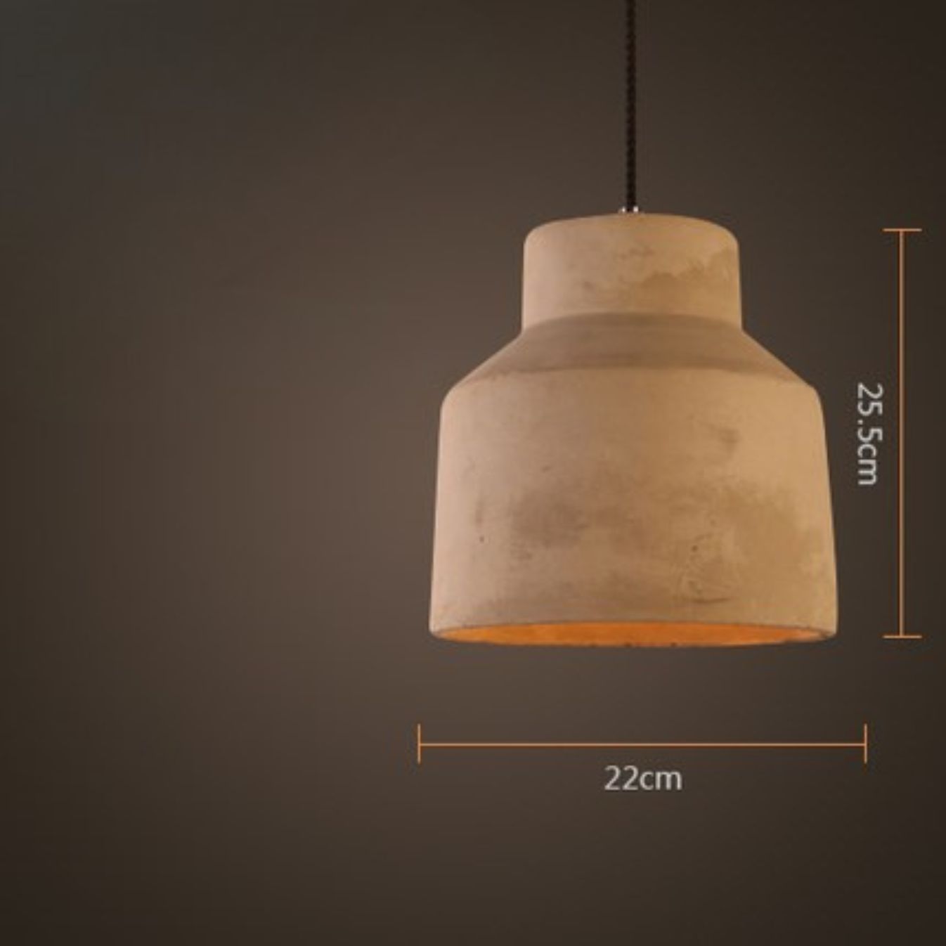 Suspension luminaire terre cuite view 10