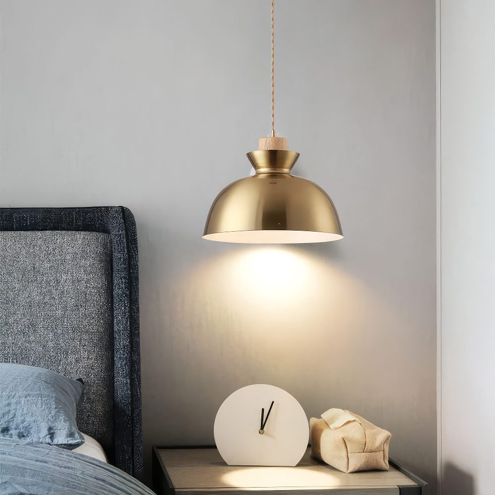 Vintage Brass Pendant Lights view 1
