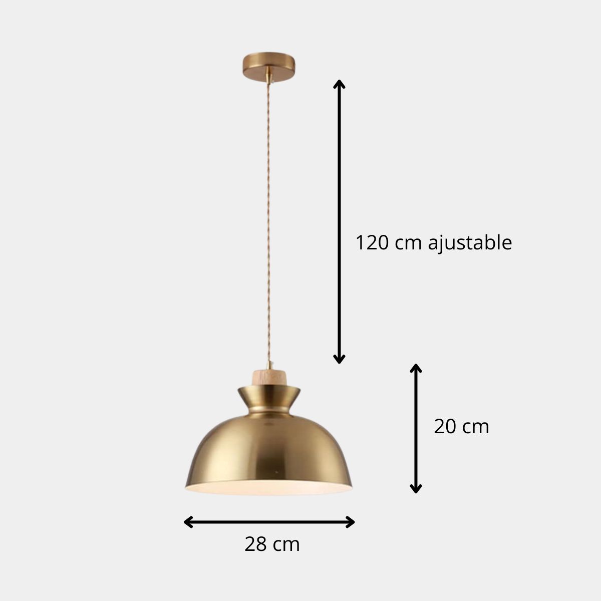 Vintage Brass Pendant Lights view 3