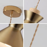 Vintage Brass Pendant Lights view 4