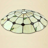 Amethyst Floral Glass Ceiling Light view 6