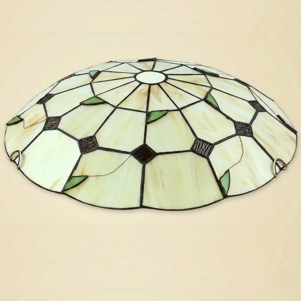 Amethyst Floral Glass Ceiling Light view 6
