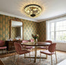 Vintage Crystal Ceiling Light