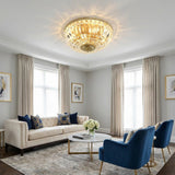 Vintage Crystal Ceiling Light view 10