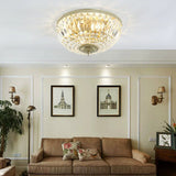 Vintage Crystal Ceiling Light view 13