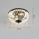 Vintage Crystal Ceiling Light view 4
