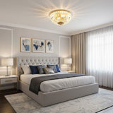 Vintage Crystal Ceiling Light view 6