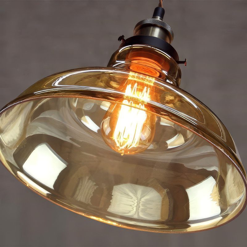 Vintage Glass Pendant Light view 8