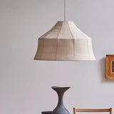 Linen and Bamboo Pendant Light view 3