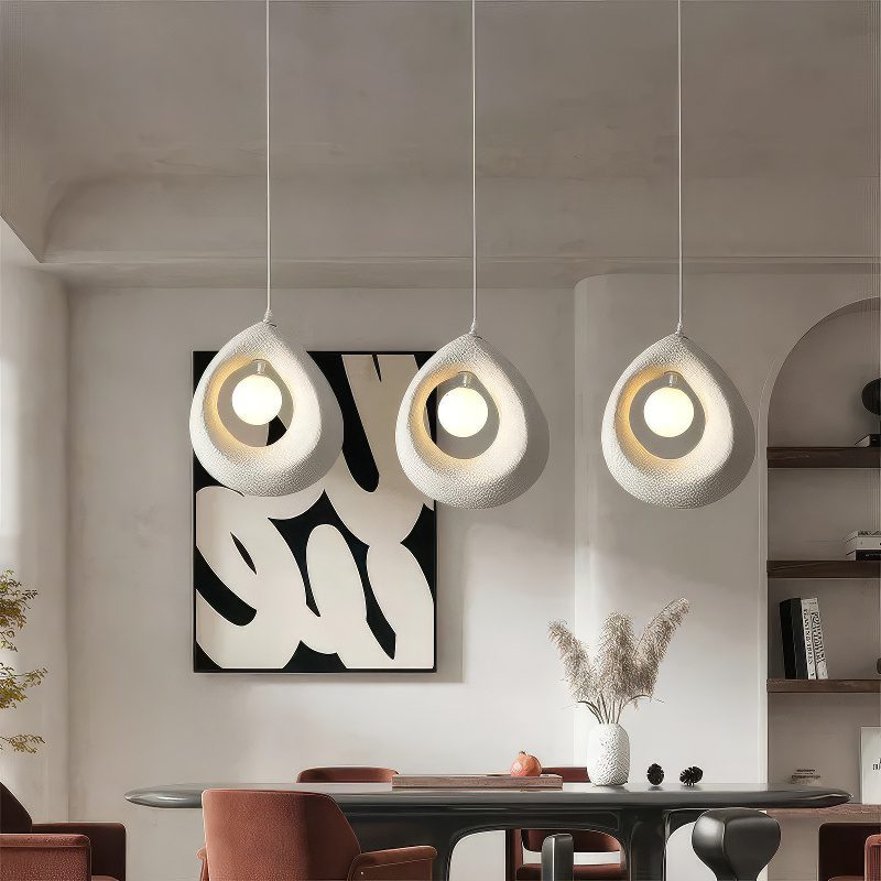 Wabi Sabi Teardrop Pendant Light