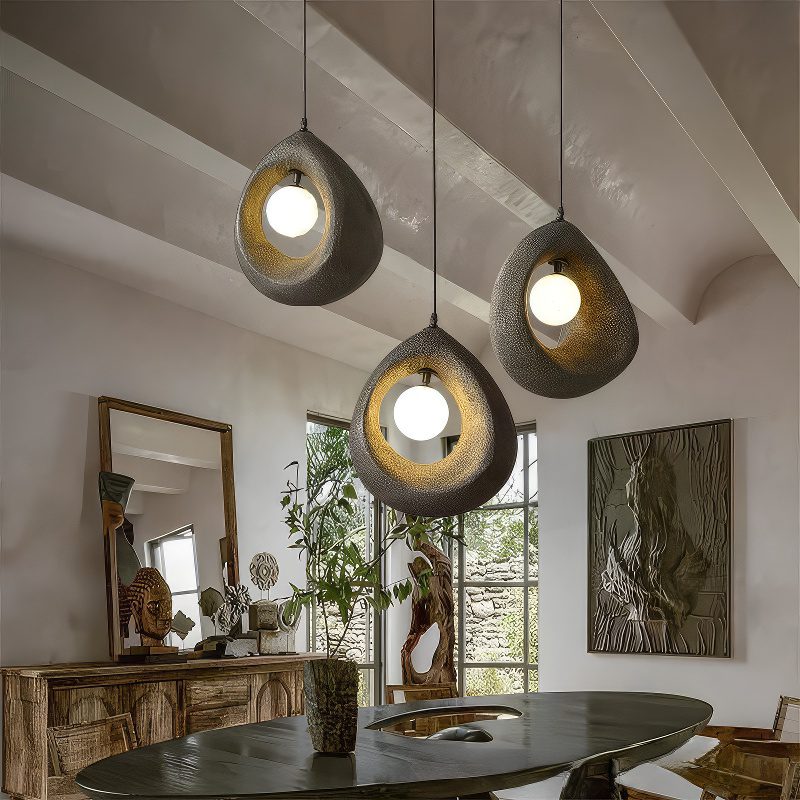 Wabi Sabi Teardrop Pendant Light view 3