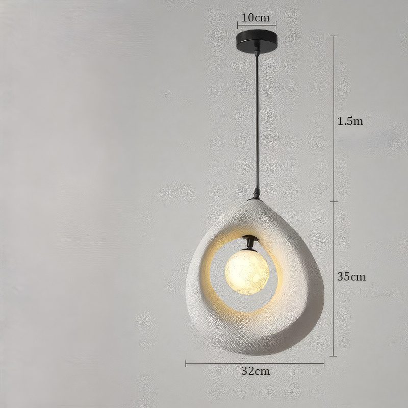 Wabi Sabi Teardrop Pendant Light view 7