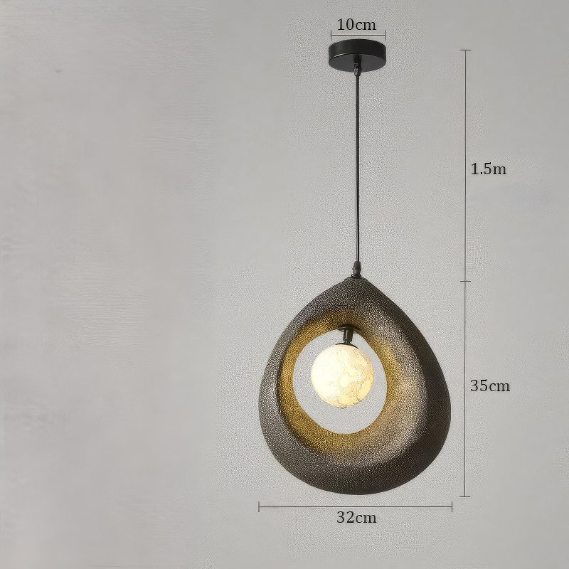Wabi Sabi Teardrop Pendant Light view 8