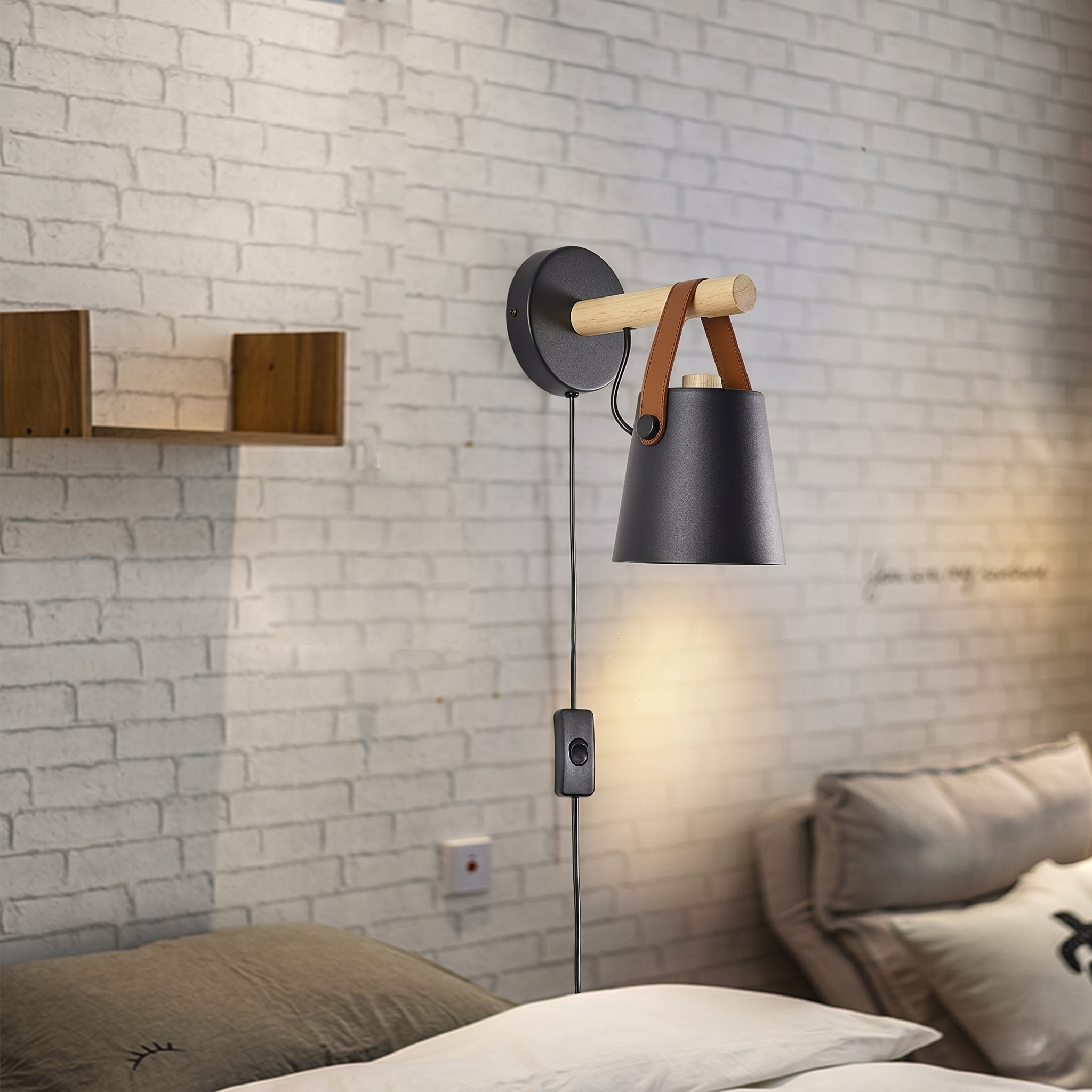 Wall Lights That Plug In view 1