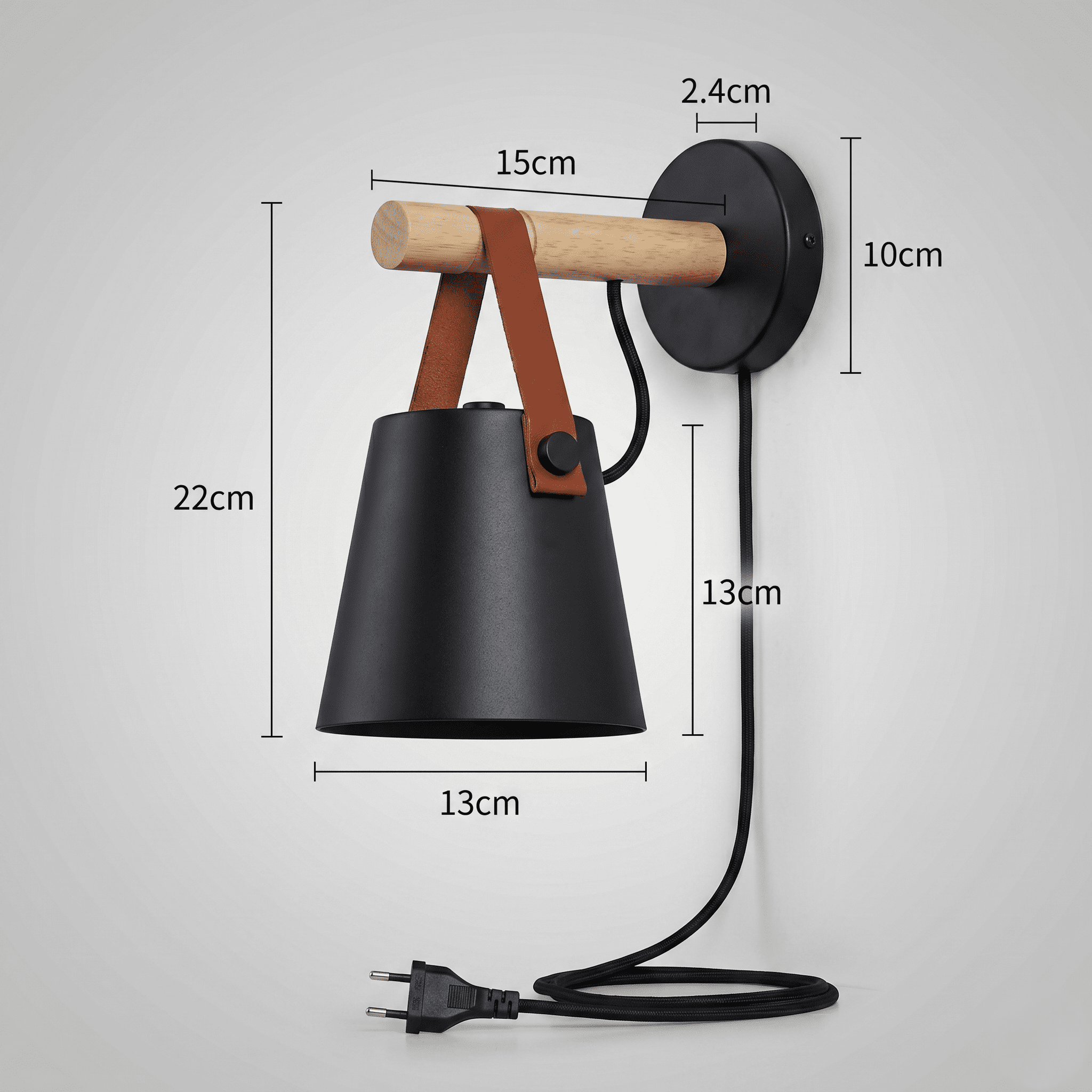Wall Lights That Plug In view 7