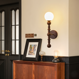 Wall Sconce with Wood view 5