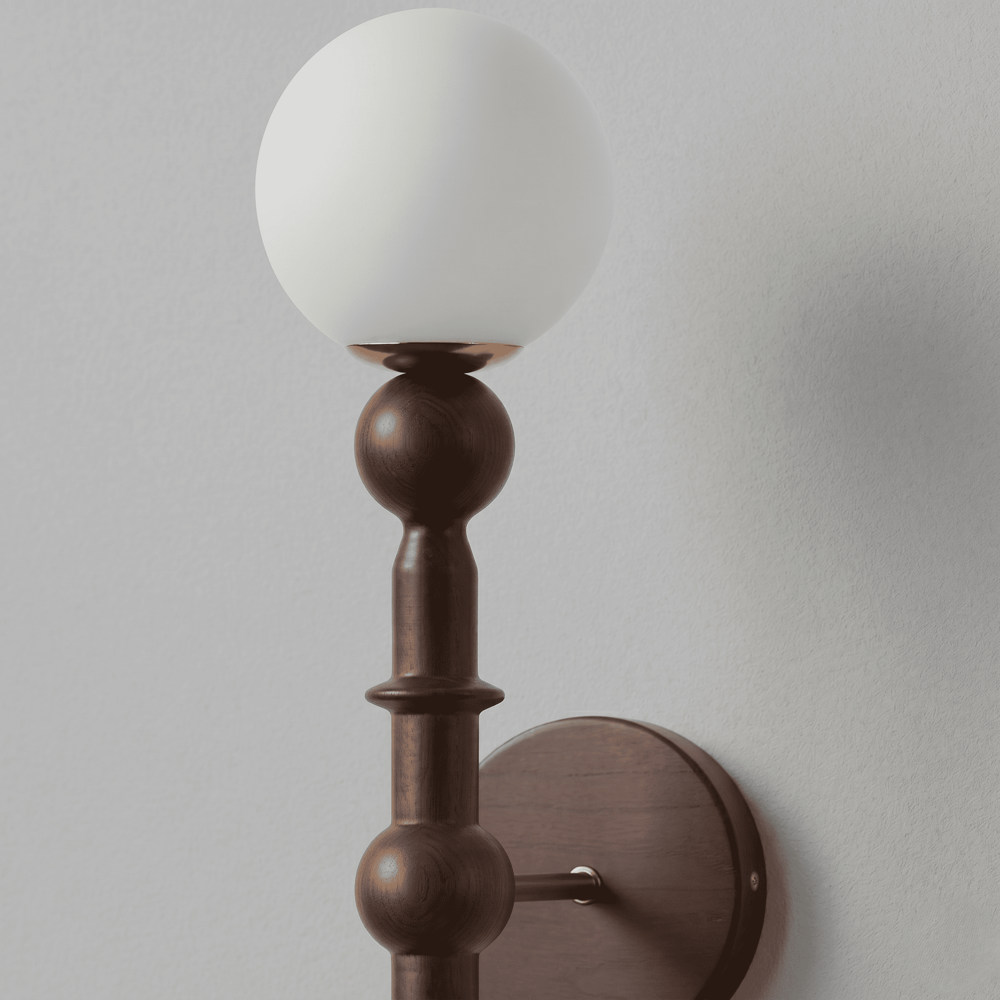 Wall Sconce with Wood view 6