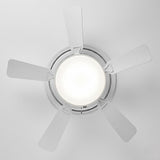 White Ceiling Fan with Light view 8