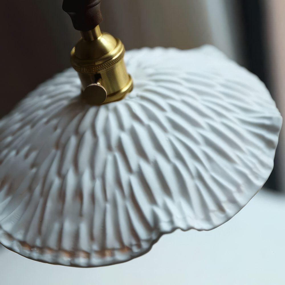 White Ceramic Pendant Light view 5