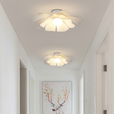 White Flower Ceiling Light view 2