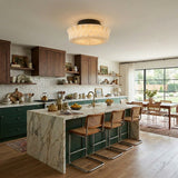 White Flush Ceiling Light view 4