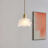 White Glass Pendant Light